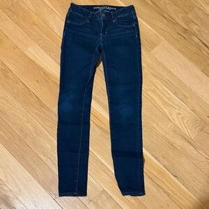 American Eagle Outfitters Women's Navy Skinny Jeans
